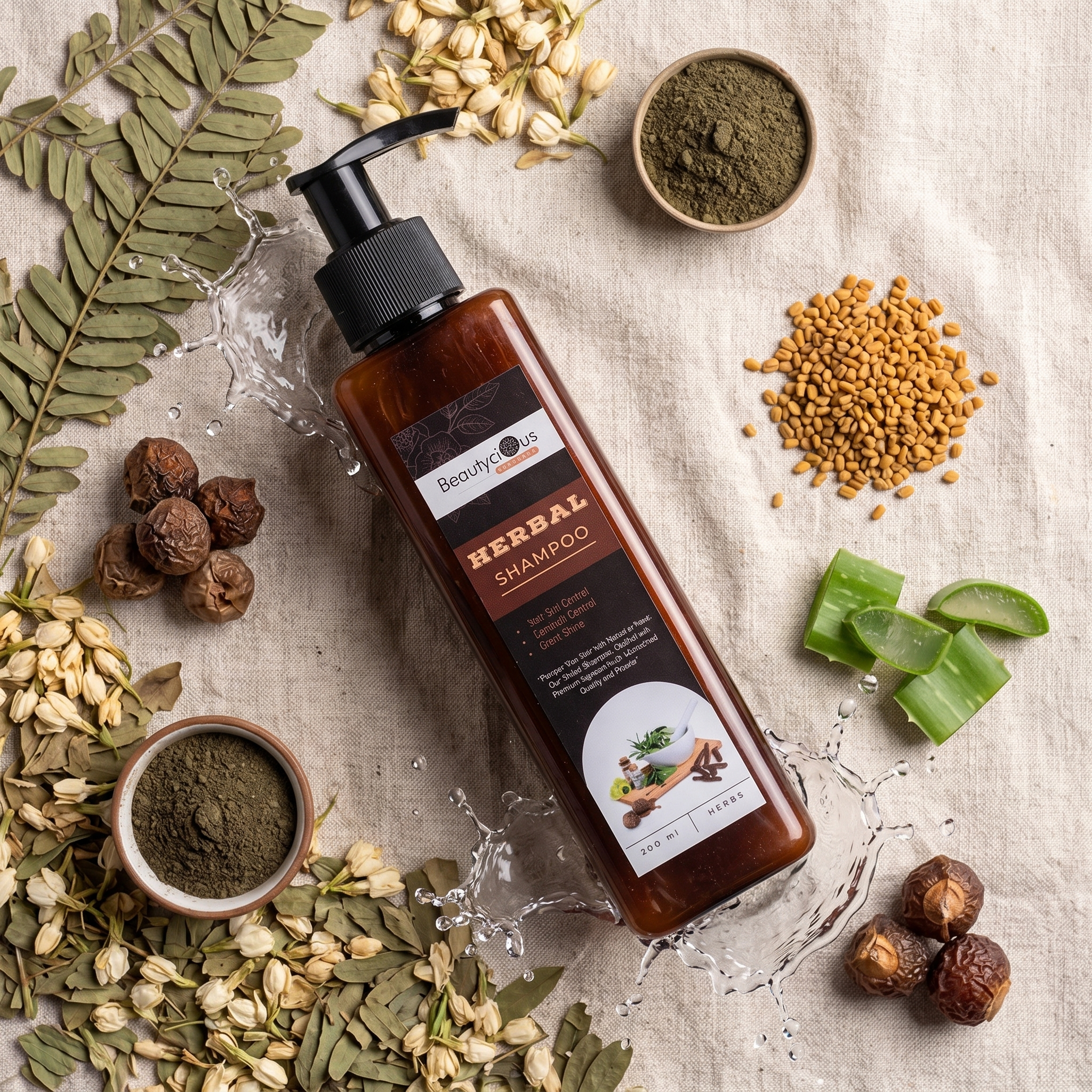 Herbal Shampoo + Conditioner